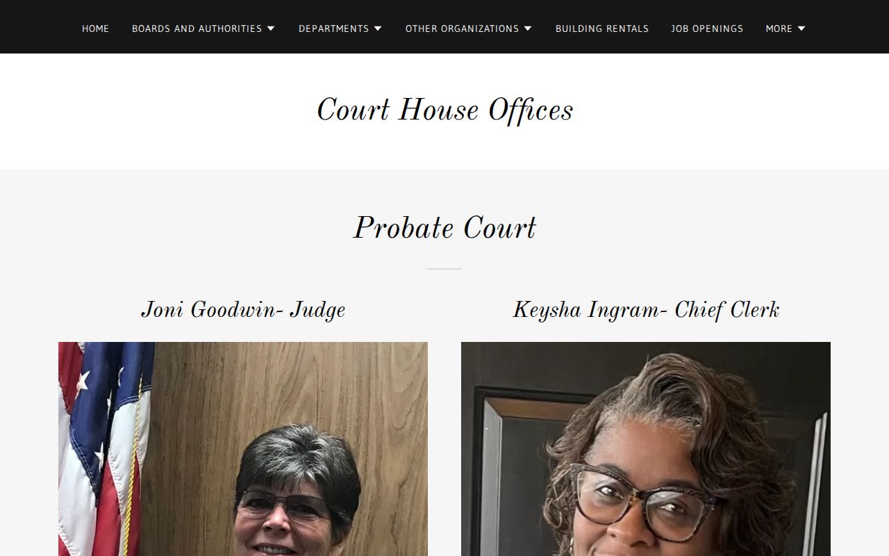 Chattahoochee County municipal warrant courthouse office directory