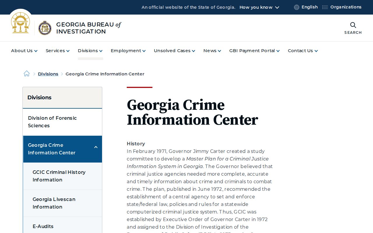 Chattahoochee County arrest warrant state criminal-justice system information